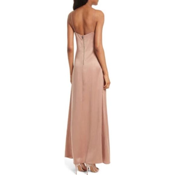 Alice+Olivia Elza 100% silk maxi slip dress US8 - Picture 3 of 15